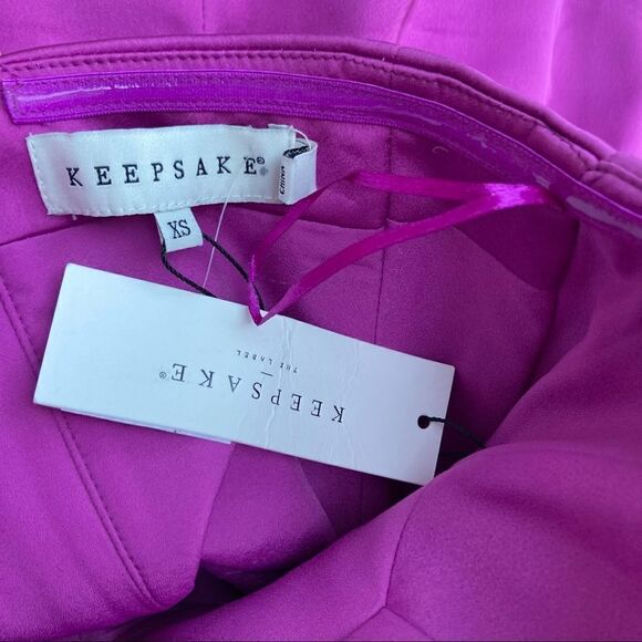 Keepsake Let Go Playsuit Layered Romper Skort Mini Dress XS - Picture 7 of 8